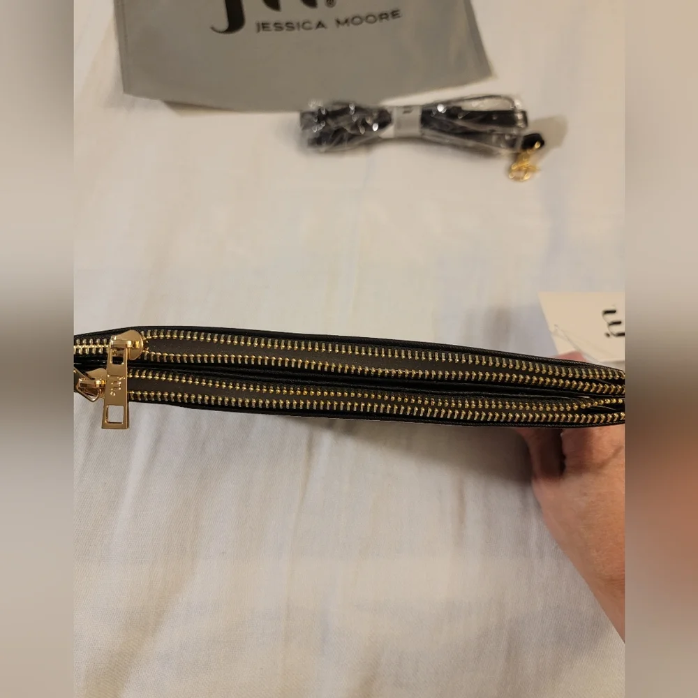 Jessica Moore‎ Lush Clutch, black